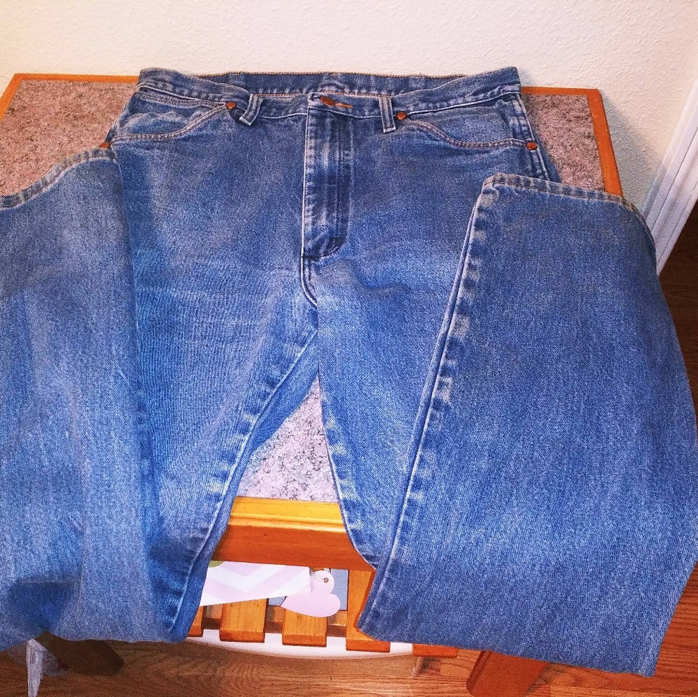 Mens Wrangler Jeans Really Long